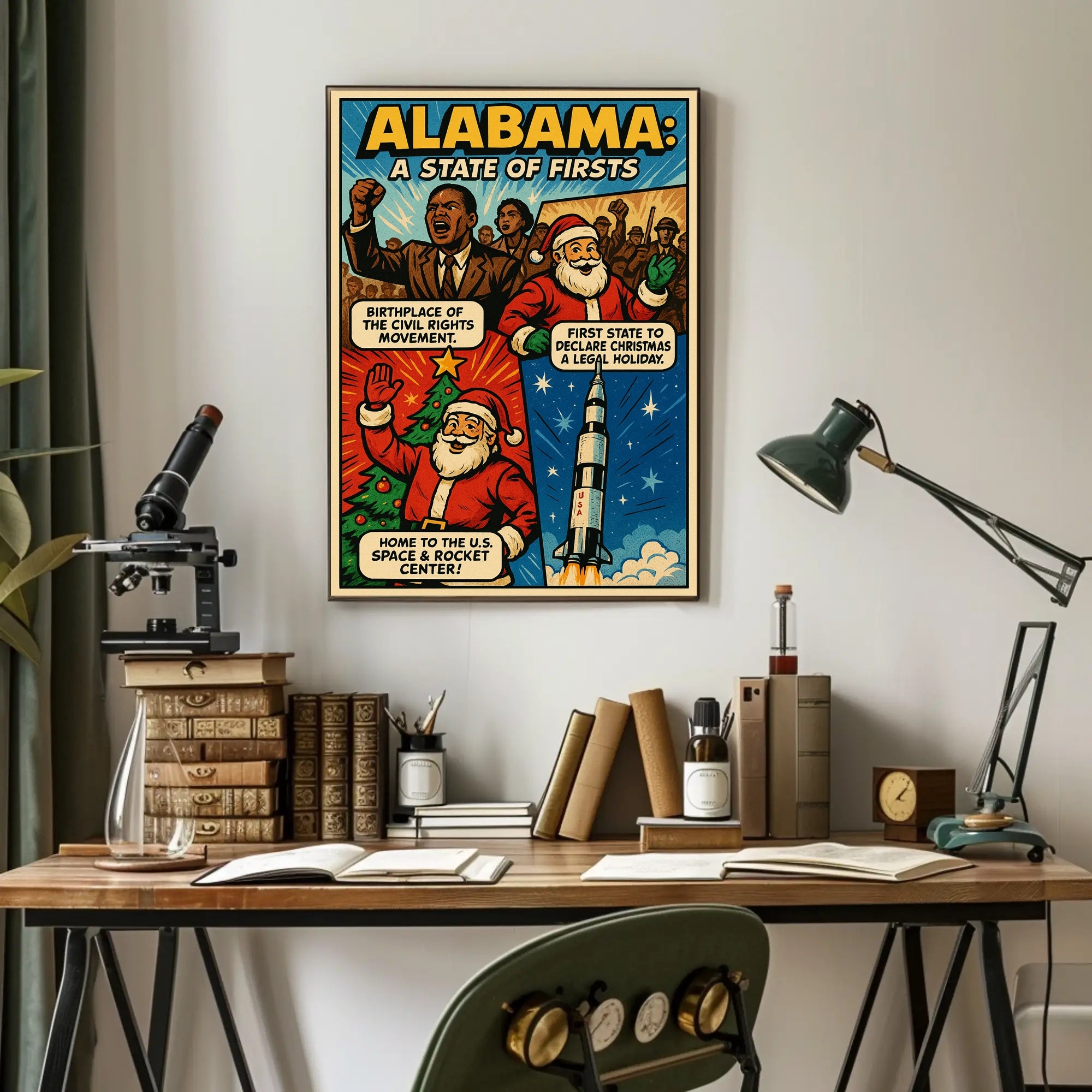 Alabama: A State of Firsts Poster