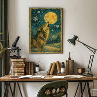Howling At The Moon Poster