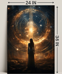 Journey To The Cosmic Realm Poster PosterGoat