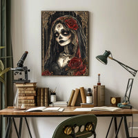 La Catrina Día de los Muertos Cultural Heritage Poster