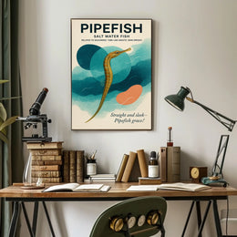 Pipefish Salt Water Elegance Poster