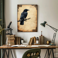The Watchful Raven Poster