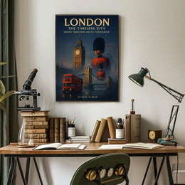 London The Timeless City Poster