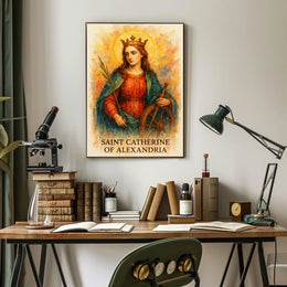 Saint Catherine of Alexandria Poster
