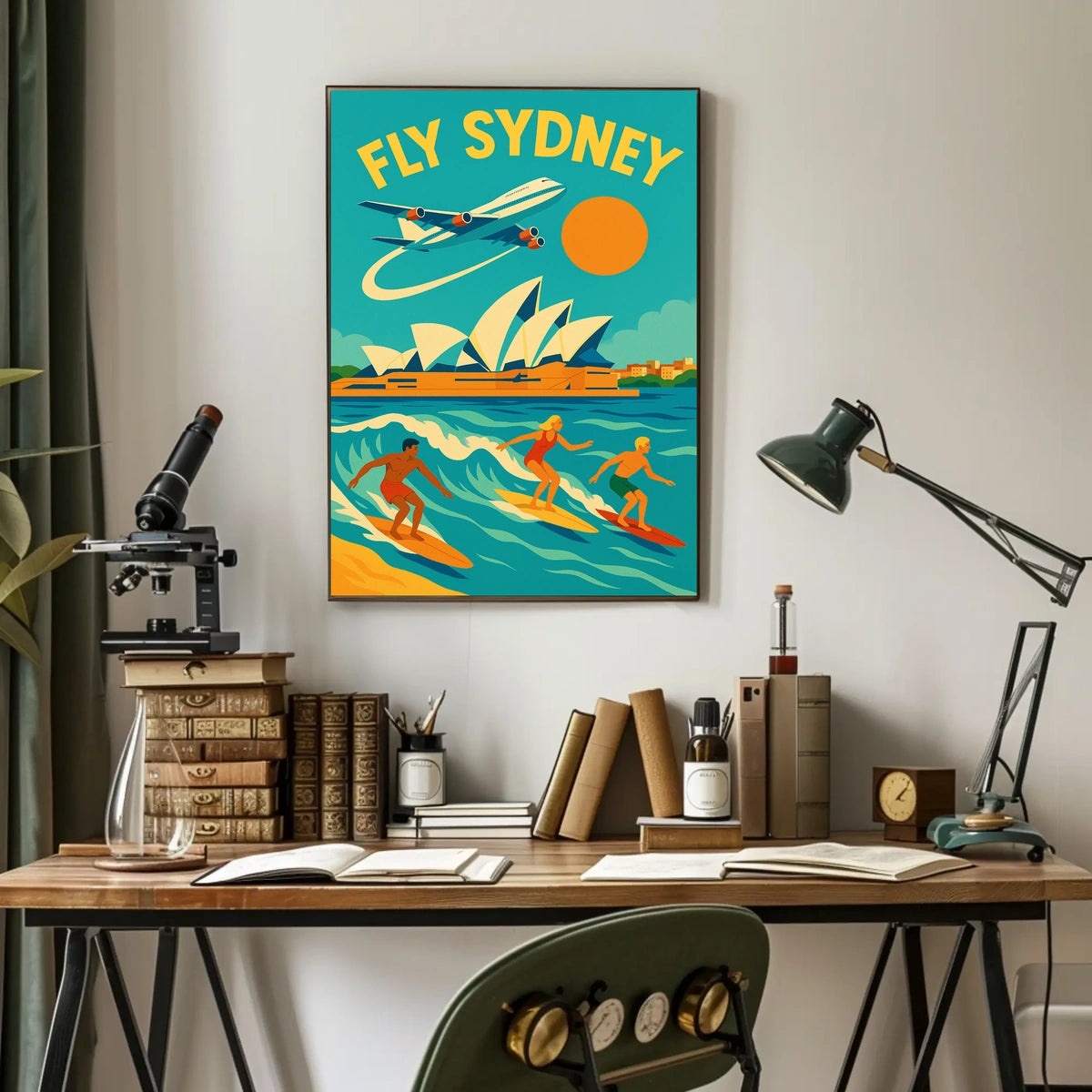 Sydney Adventure Travel Poster