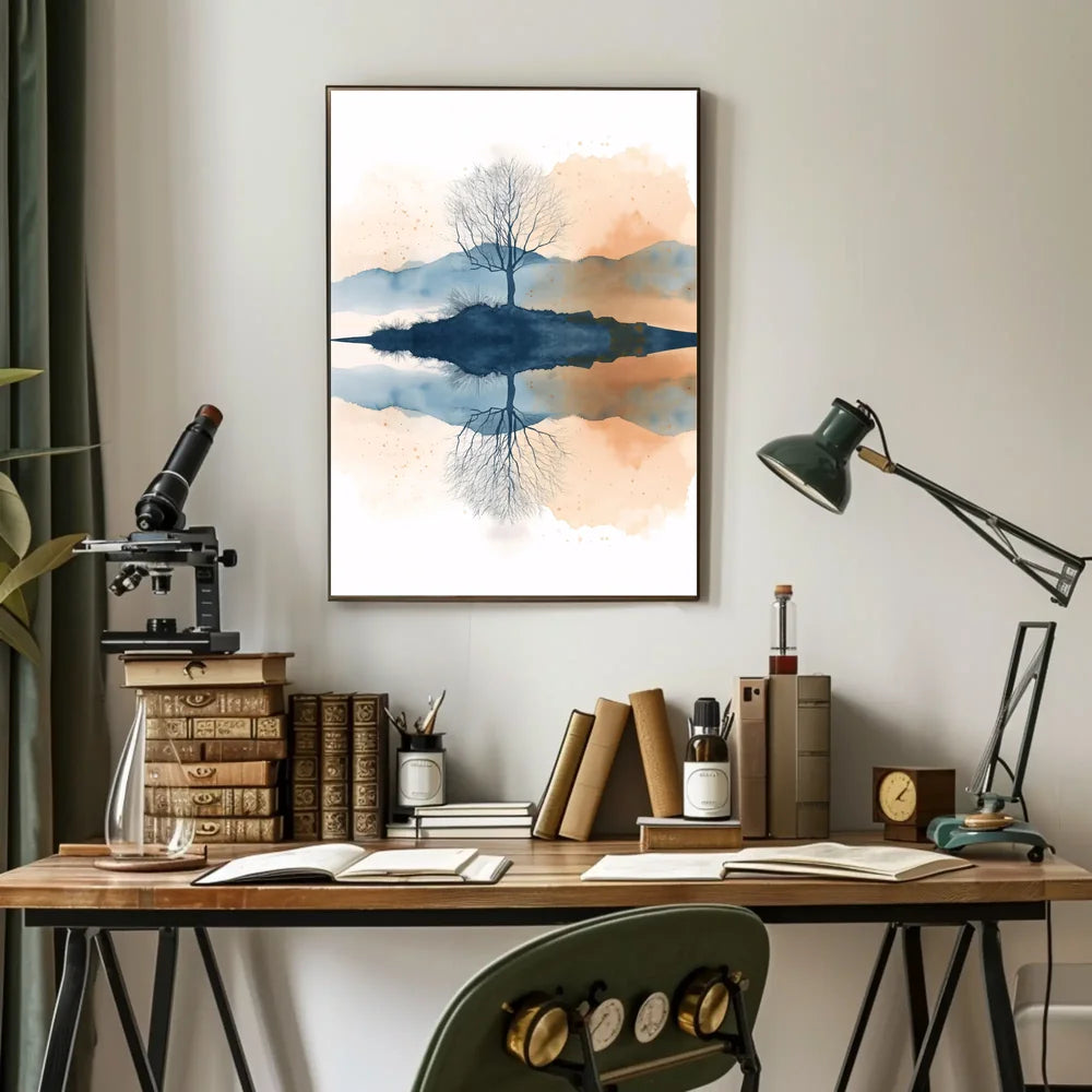 Vintage-Inspired Artistic Expression Poster