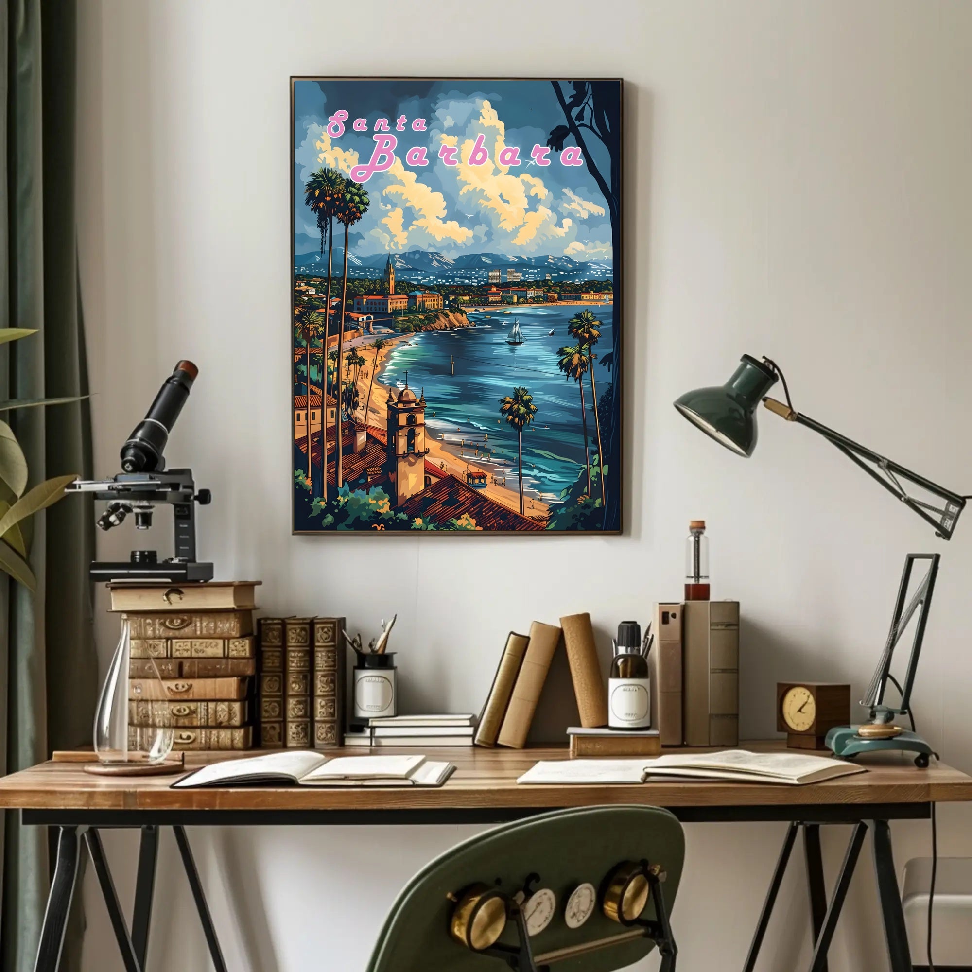 Santa Barbara Scenic Poster