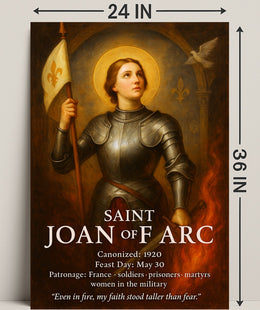 Saint Joan of Arc Poster PosterGoat