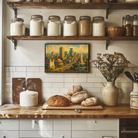 Kinshasa Cityscape Poster