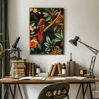 Tropical Bird in Paradise Wall Art Print