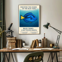 Discover The Charm Of The Blue Tang Poster