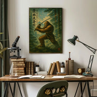Bigfoot the Samurai Poster