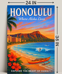 Explore the Heart of Hawai'i Poster PosterGoat