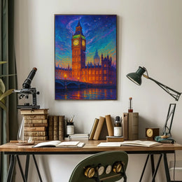 Enchanted Big Ben at Twilight Poster