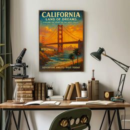 California Land Of Dreams Poster