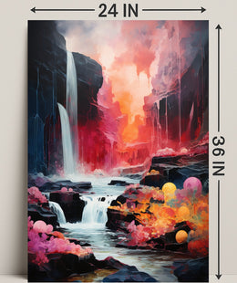 Enchanted Canyon Poster