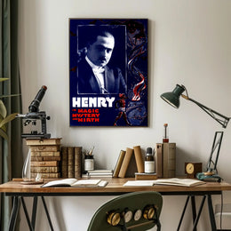 Henry's Mystical Magic Show Vintage Artistic Poster