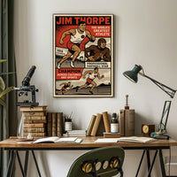 The Worlds Greatest Athlete Jim Thorpe Poster