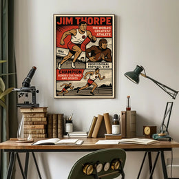 The Worlds Greatest Athlete Jim Thorpe Poster