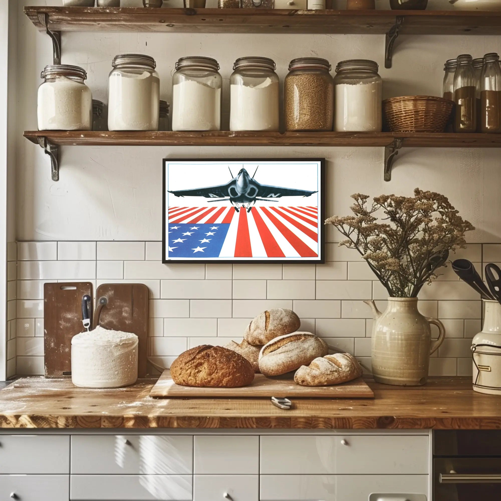 Patriotic Flight Poster