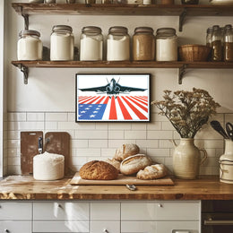 Patriotic Flight Poster