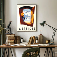 Winter Adventure In Austria Poster