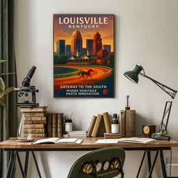 Gateway to the South Louisville, Kentucky Poster