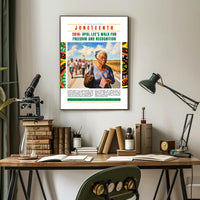 Opal Lee's 2016 Walk Inspires Cultural or Heritage Poster