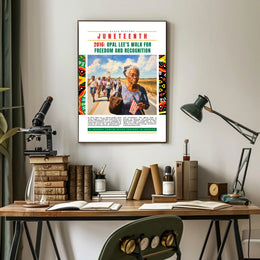 Opal Lee's 2016 Walk Inspires Cultural or Heritage Poster