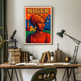 Niger Cultural Heritage Poster