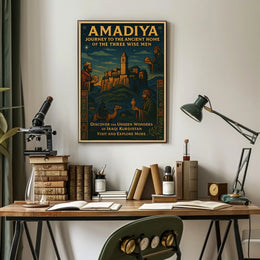 Amadiya Journey to the Ancient Home of the Three Wise Men Poster