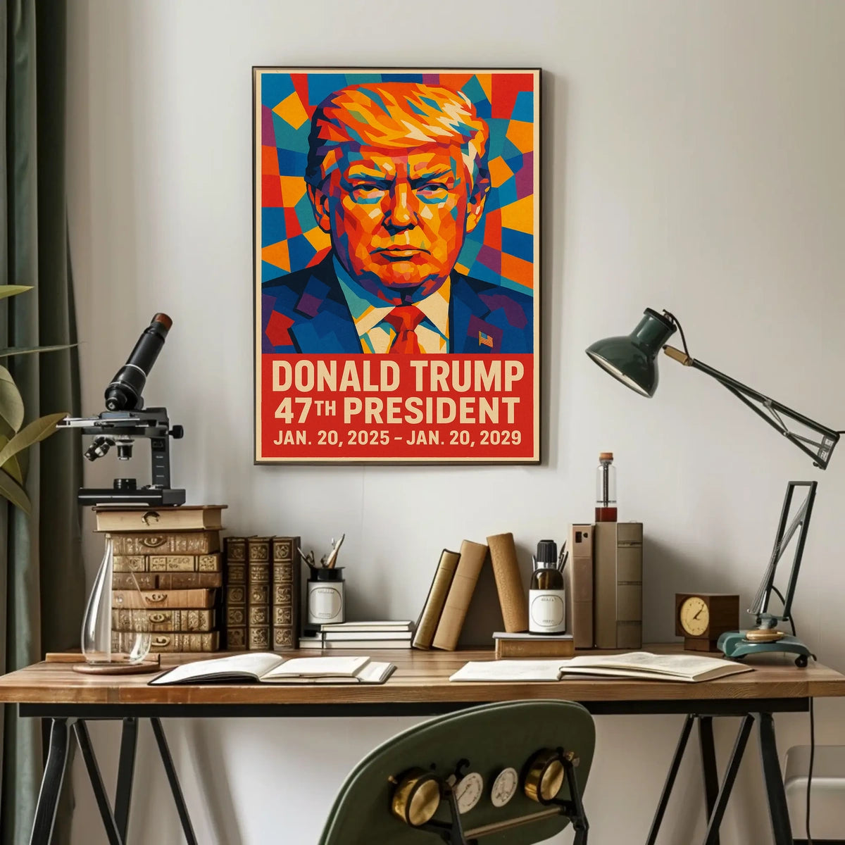 Donald Trump 47th President Poster