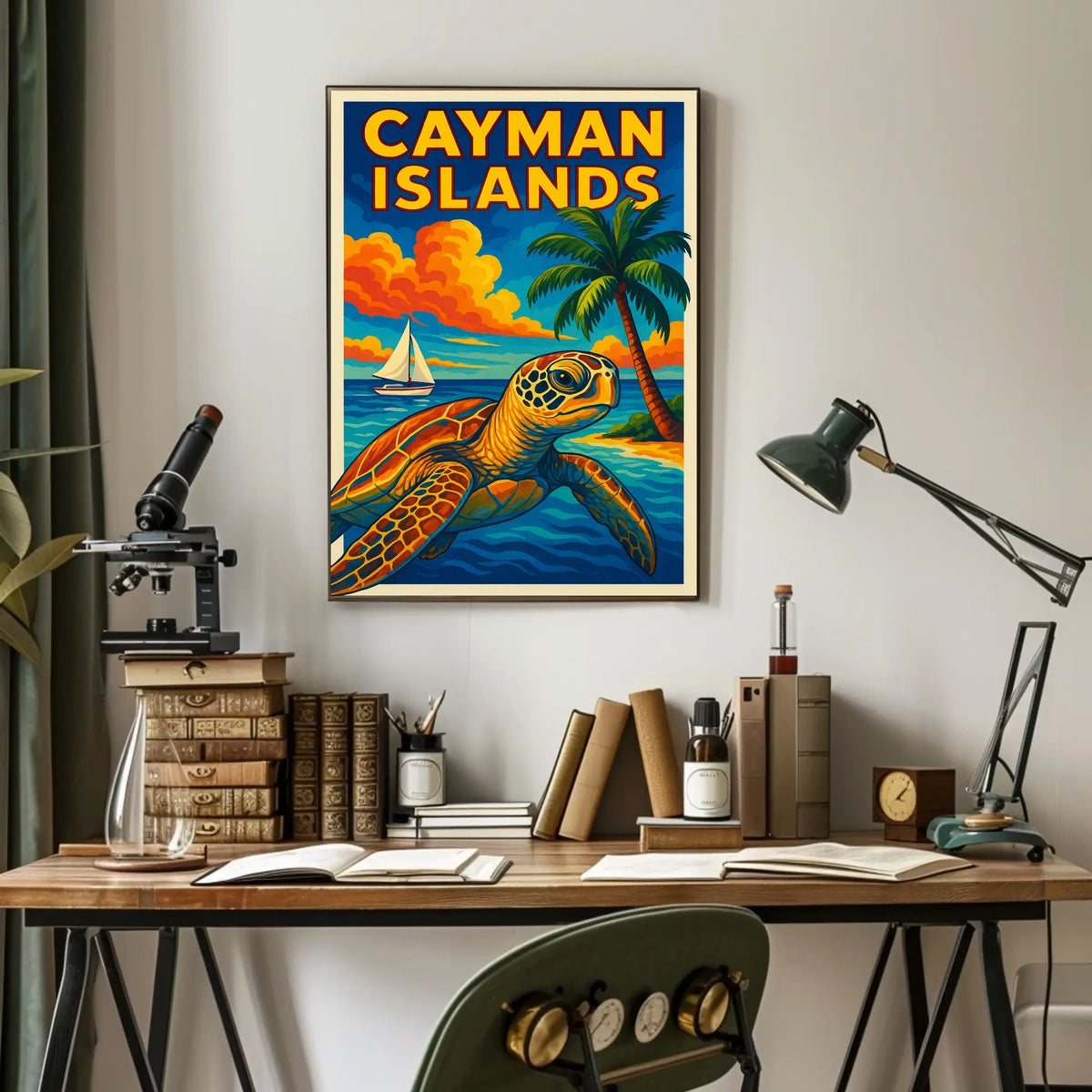 Cayman Islands Paradise Poster