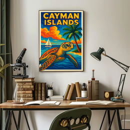 Cayman Islands Paradise Poster