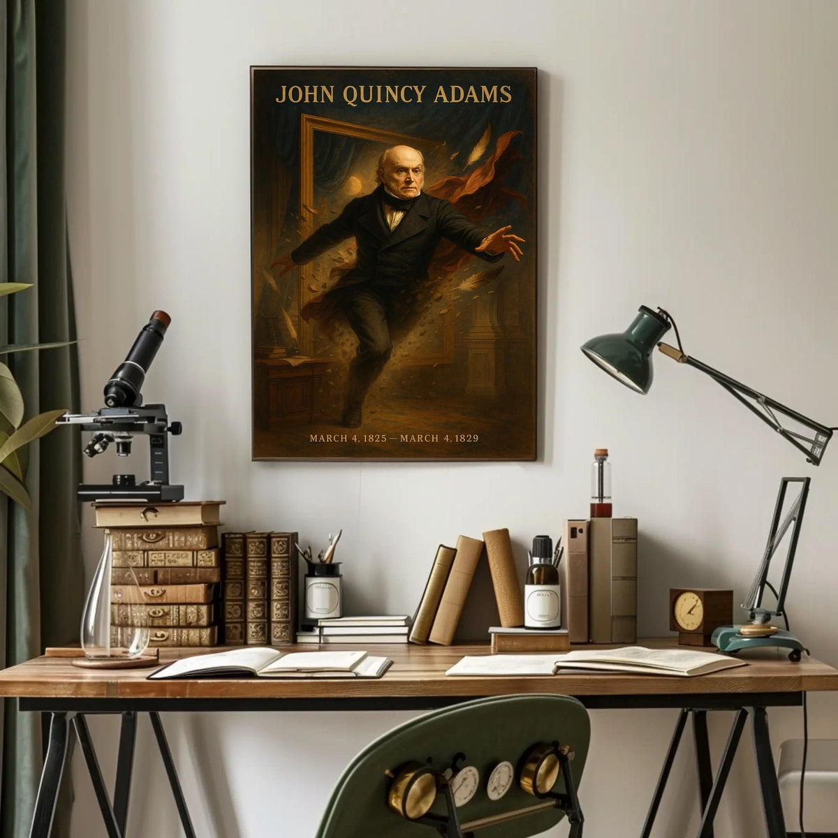 John Quincy Adams Poster