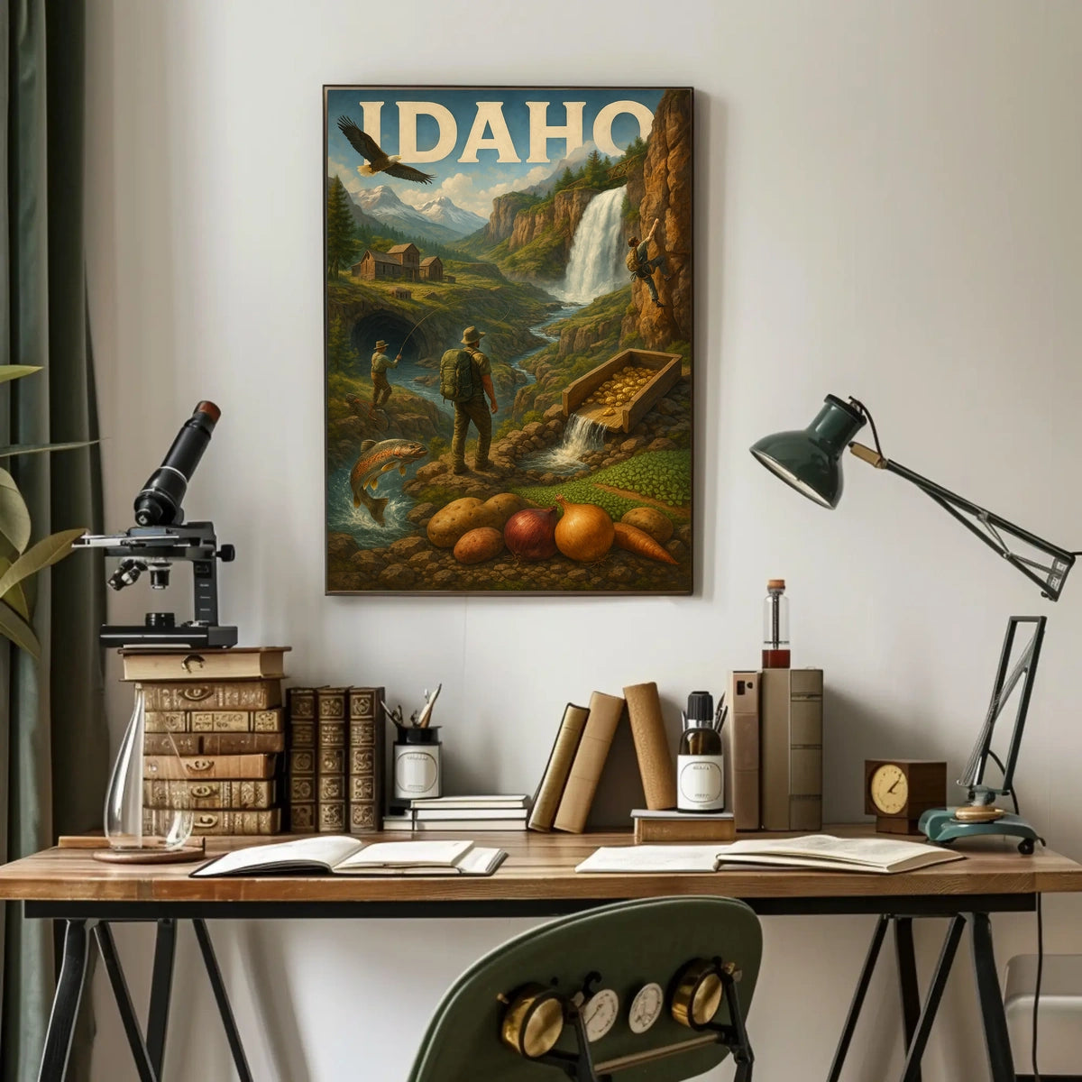 Discover Idaho Poster