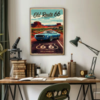 Journey on Old Route 66 Poster