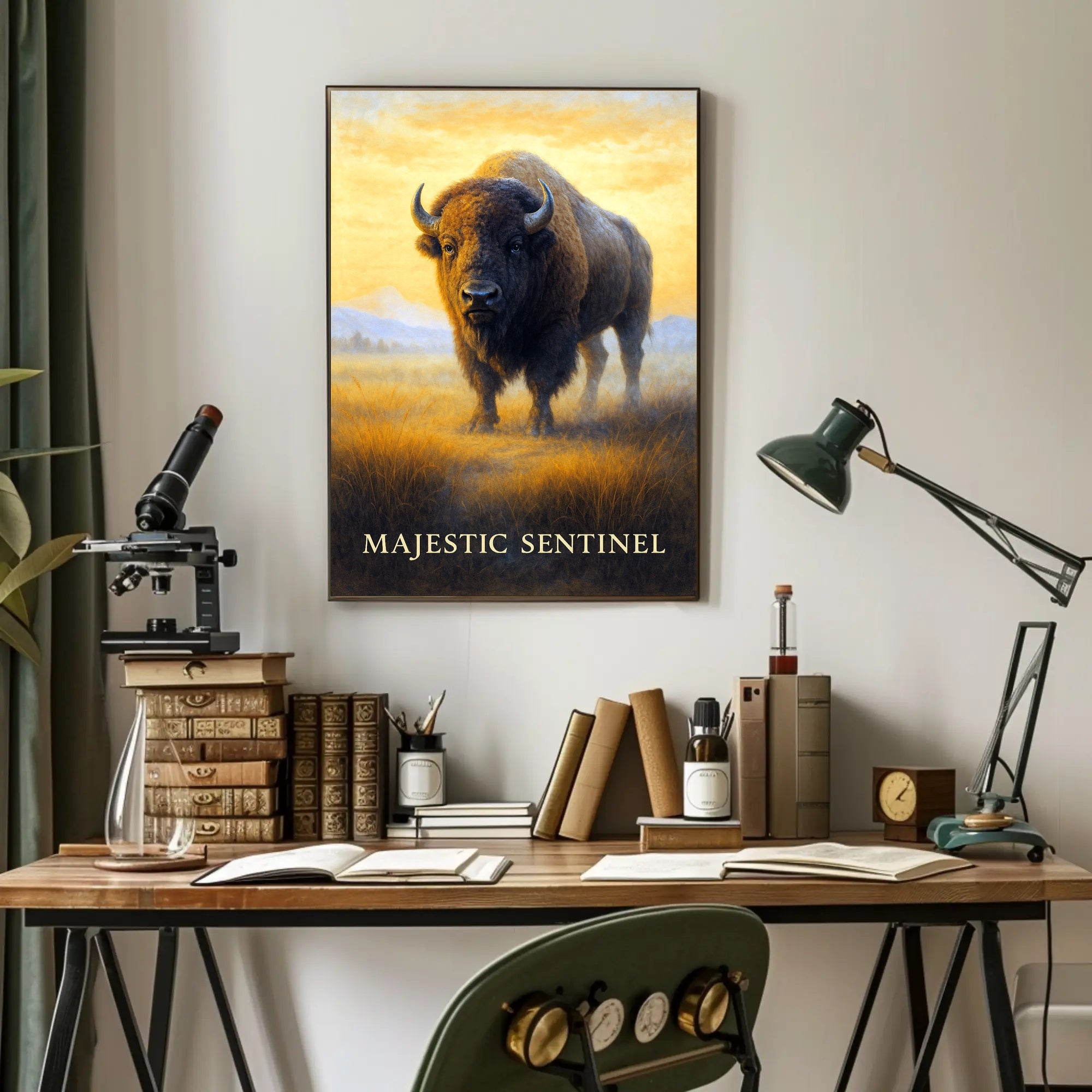 Majestic Sentinel Poster PosterGoat