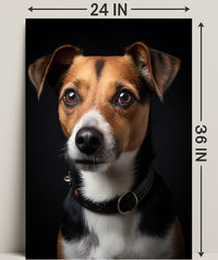 Portrait Of A Loyal Companion Poster PosterGoat