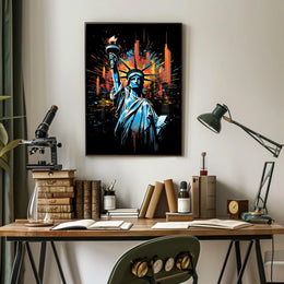 Statue Of Liberty A Symbol Of Freedom Poster