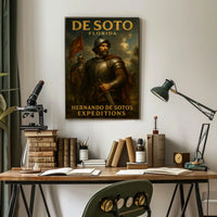 Hernando De SotoS Expeditions Poster