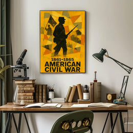 American Civil War Commemoration Poster