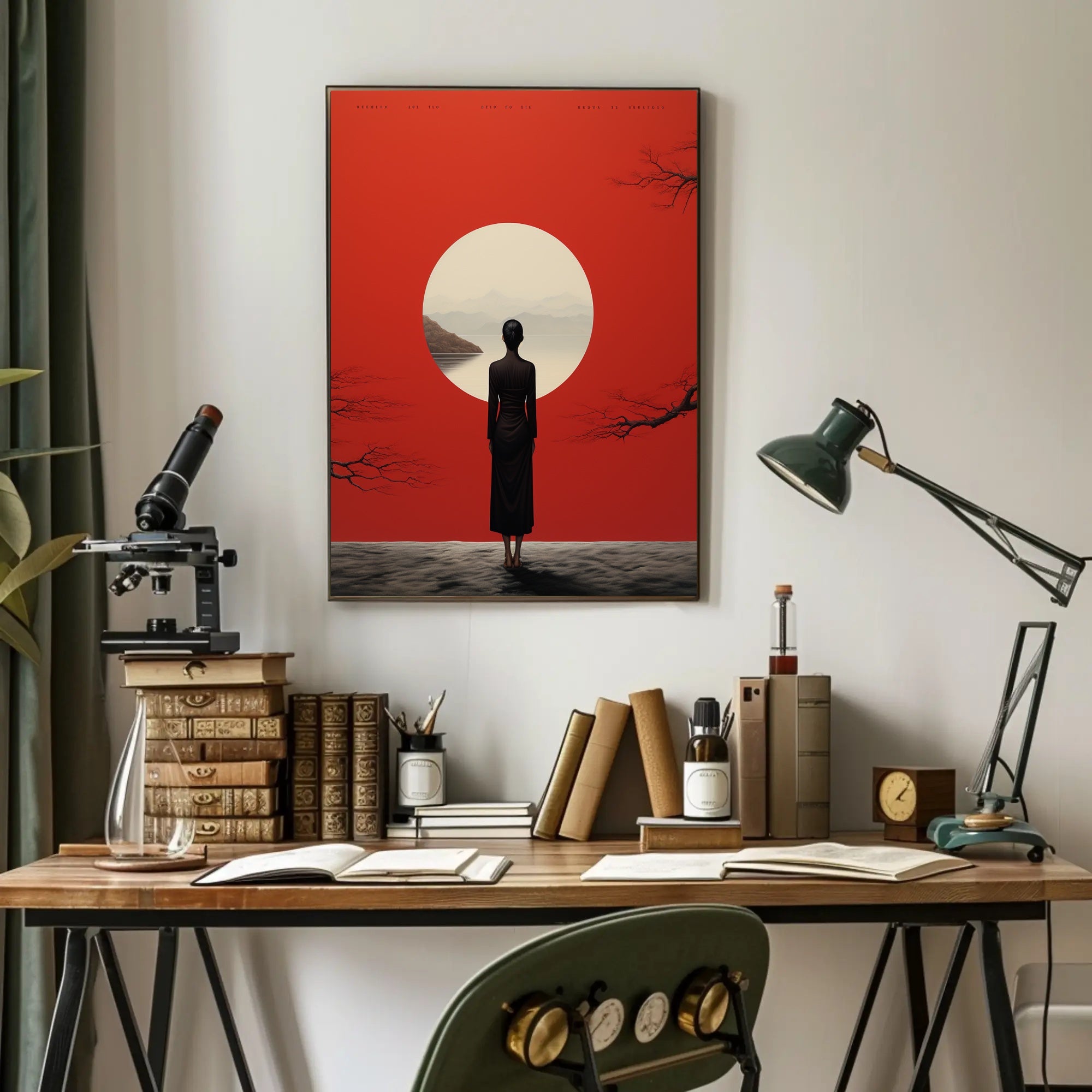 Serenity At Dusk Poster