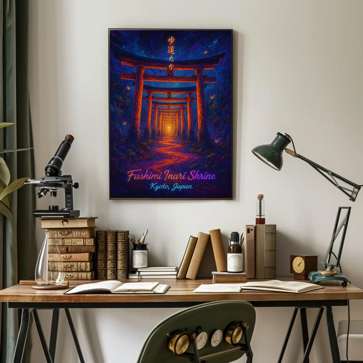 Fushimi Inari Shrine Kyoto, Japan Poster
