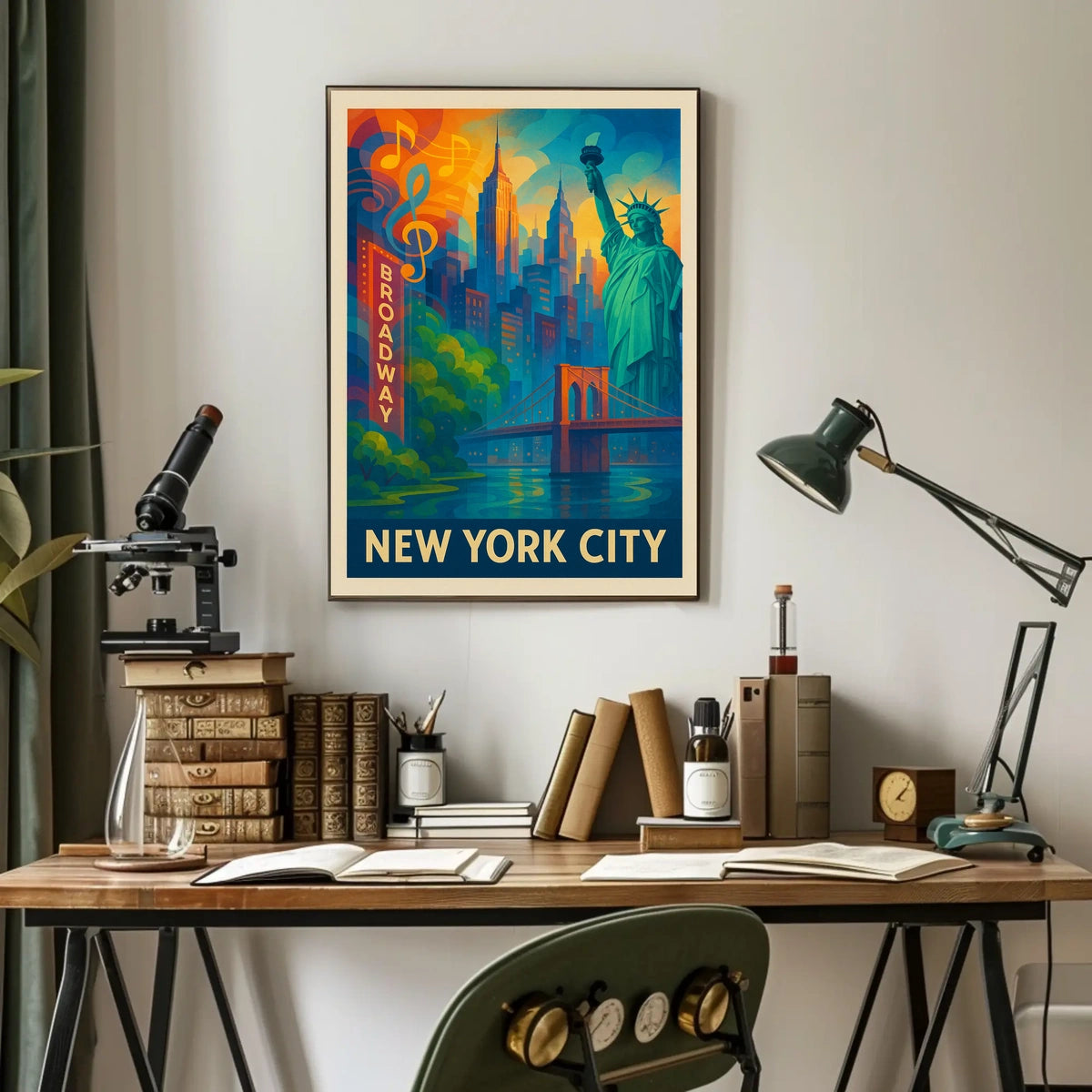 Discover New York City Poster