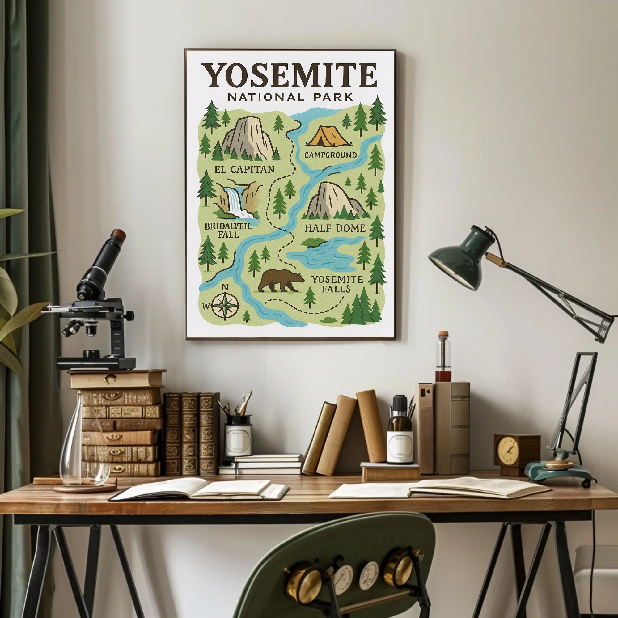 Explore Yosemite National Park Poster PosterGoat