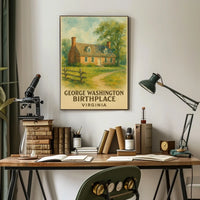 George Washington Birthplace Poster