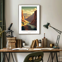 Majestic Grand Canyon Poster PosterGoat