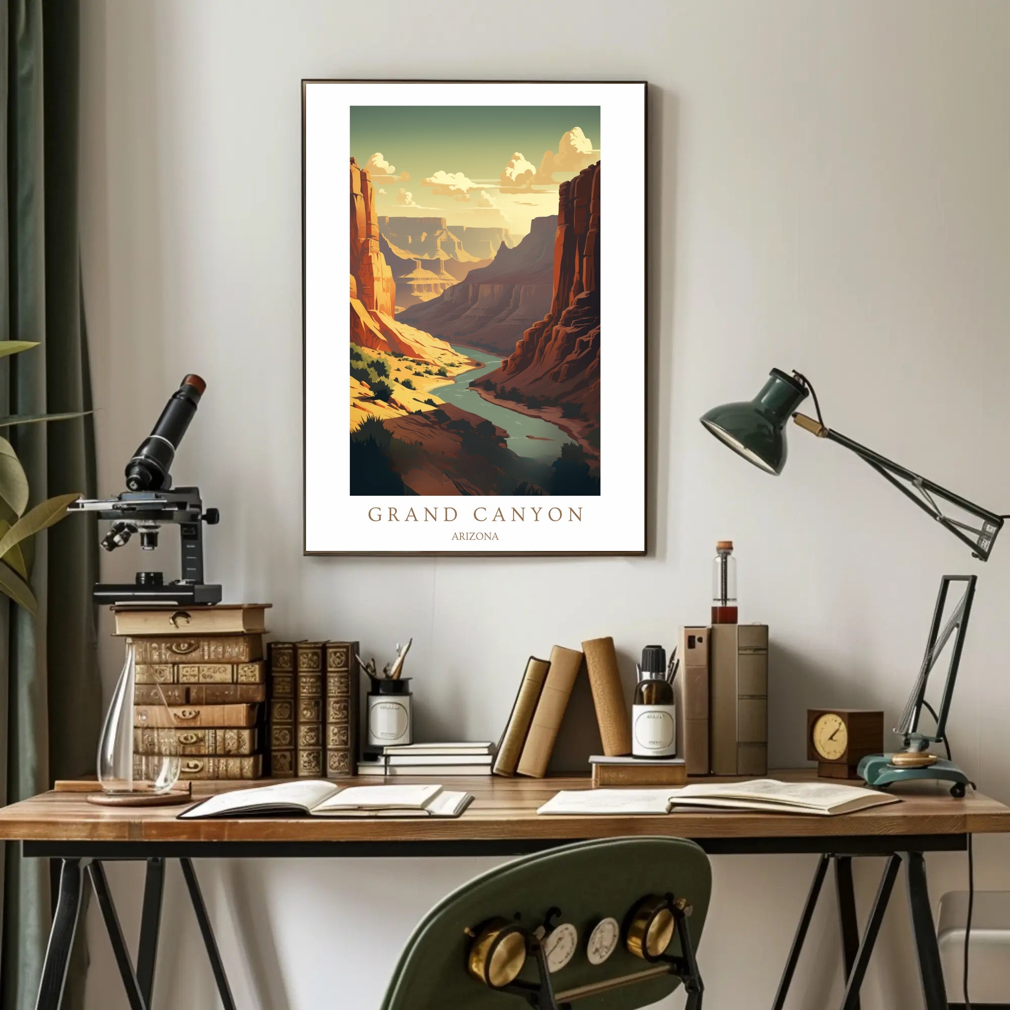 Majestic Grand Canyon Poster PosterGoat