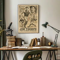 Jim Thorpe Legendary Athlete Jim Thorpe Poster
